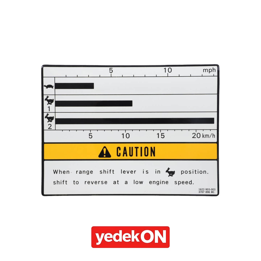AGCO Dekoratif Etiket - Massey Ferguson | 3707896M1