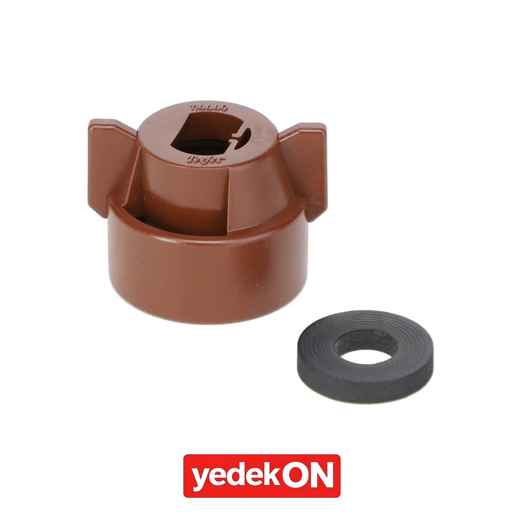 AGCO Hızlı Bağlantı TeeJet Kapağı, Kahverengi - Massey Ferguson / Fendt / Valtra | ACP0484510