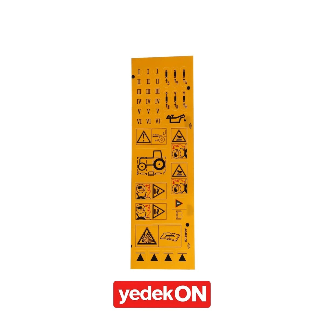AGCO Dekoratif Etiket - Massey Ferguson / Fendt / Valtra | ACP0340200