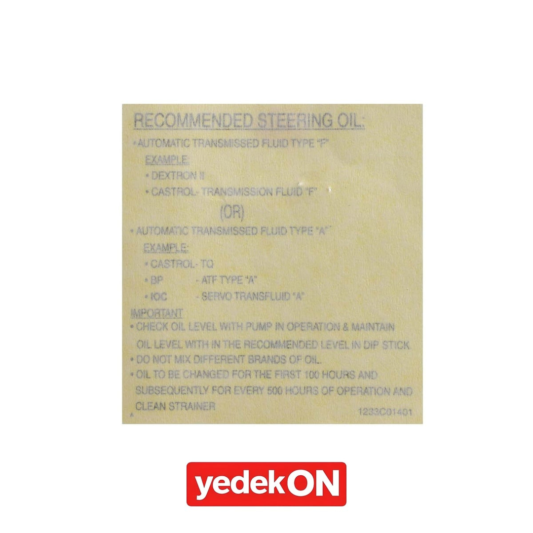 AGCO Dekal - AGCO | 1233C01401