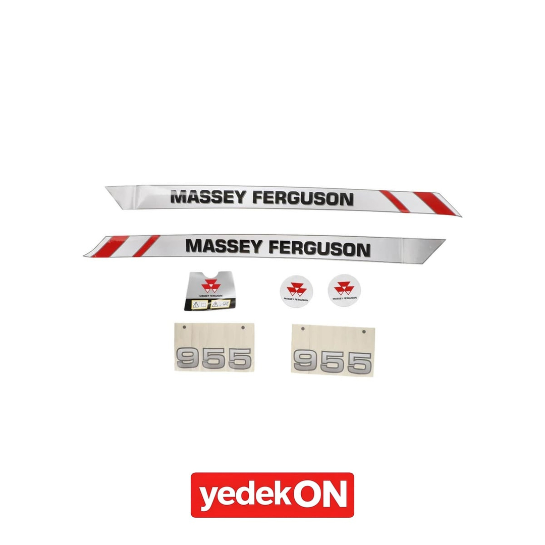 AGCO MF 955 Ön Yükleyici Etiket Seti - Fendt | AL11133960