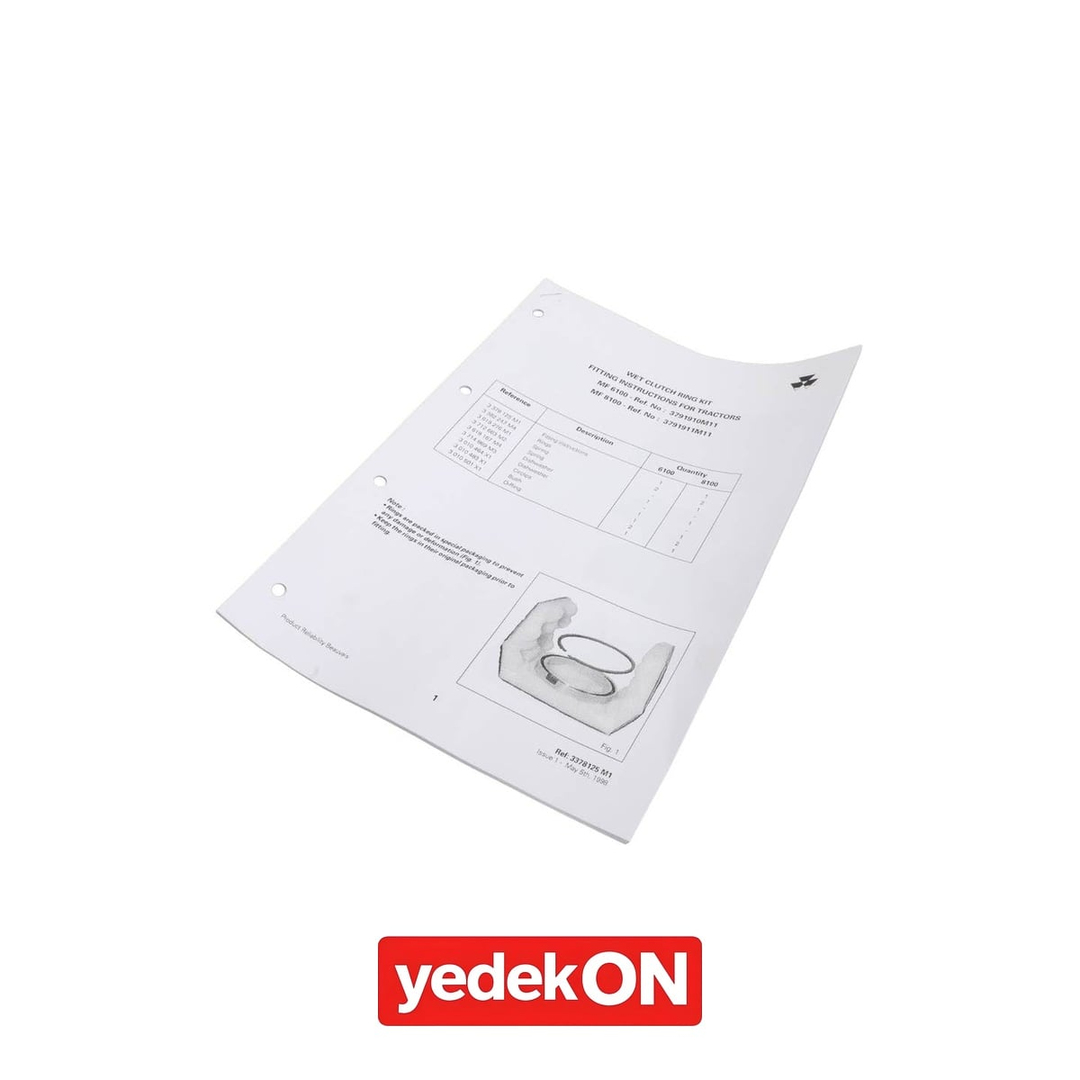 AGCO Kullanım Talimatları - Massey Ferguson | 3378125M1