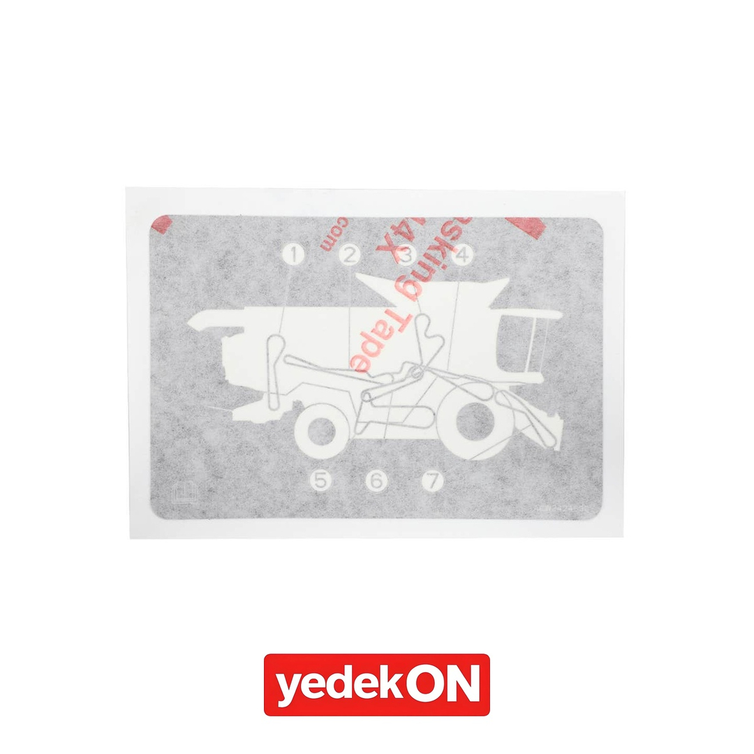 AGCO Sağ Taraf Sürüş Etiketi - Massey Ferguson / Fendt / Valtra | ACW2424630
