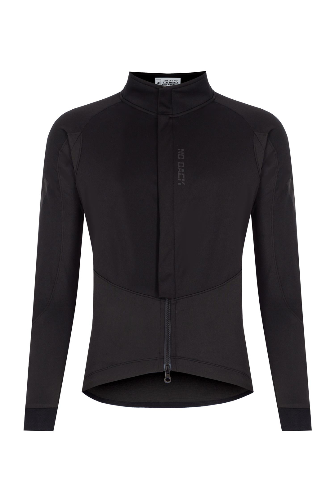 Thermo Shield Slim Fit Kışlık Bisiklet Ceketi Siyah