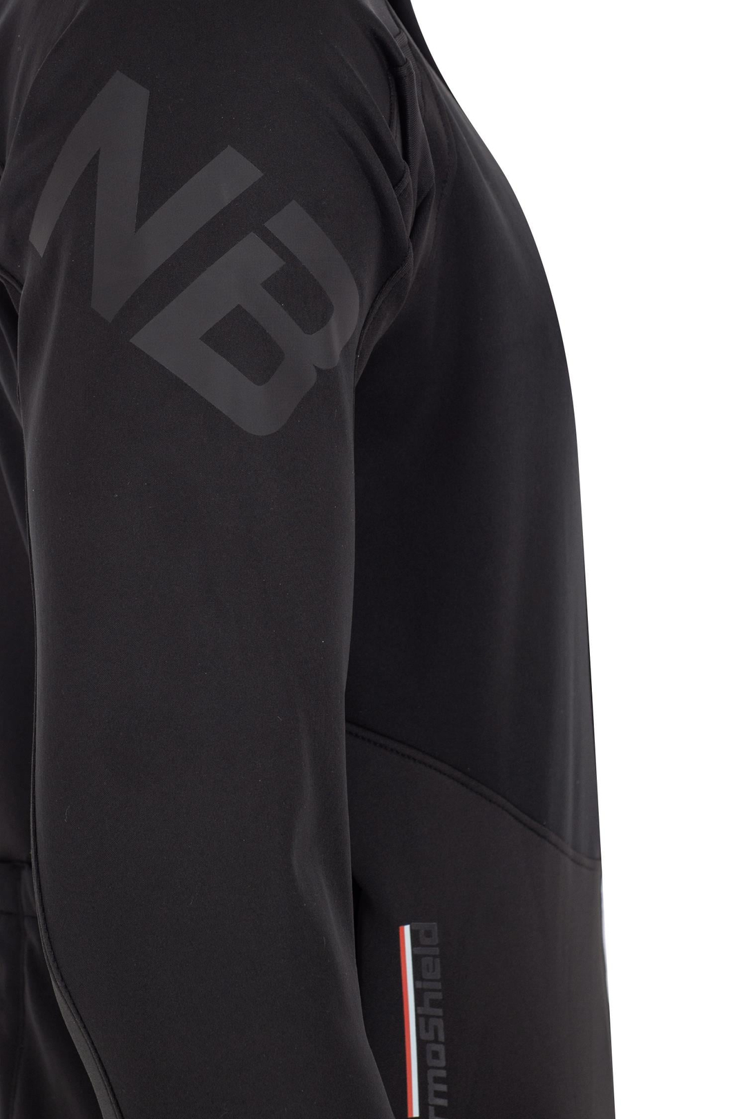 Thermo Shield Slim Fit Kışlık Bisiklet Ceketi Siyah