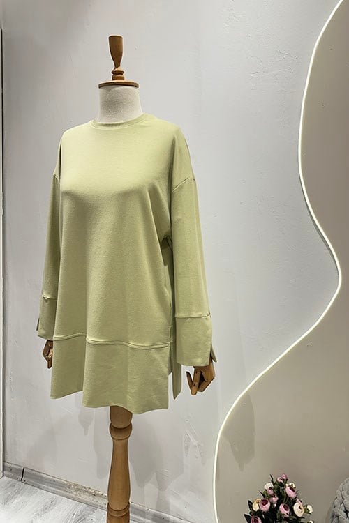 BASIC SWEAT Yeşil