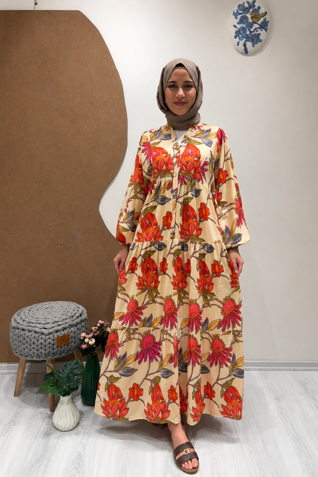 BEGONYA ELBİSE Taş