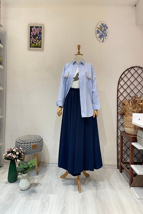 KREP PANTOLON ETEK Laci