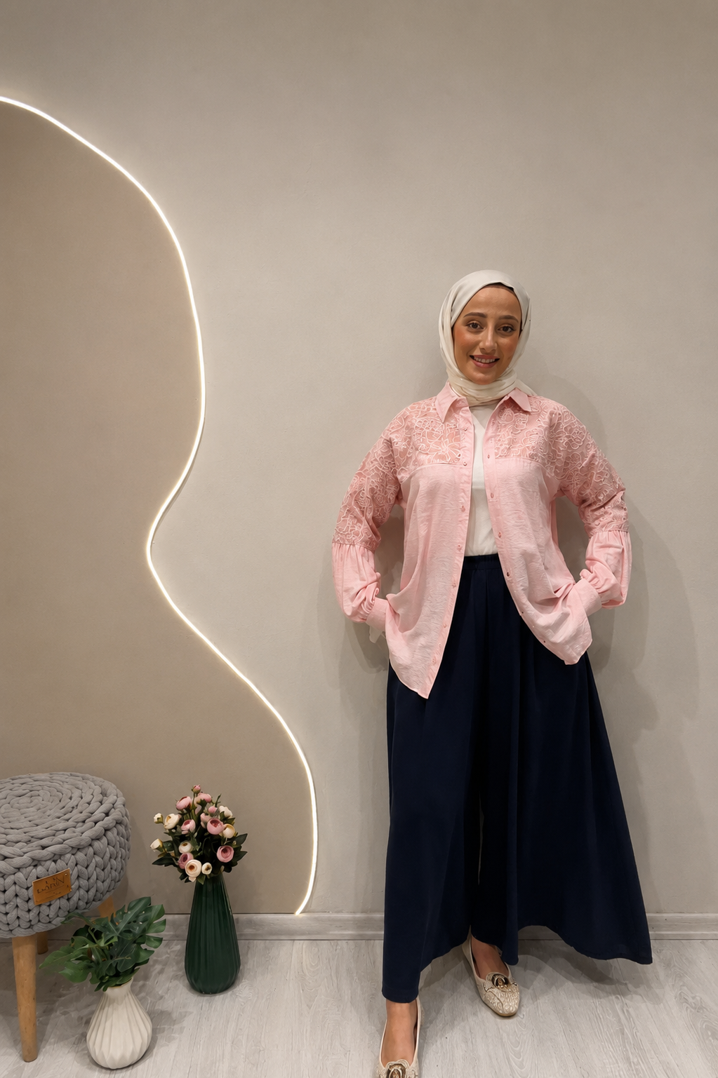 KREP PANTOLON ETEK Laci