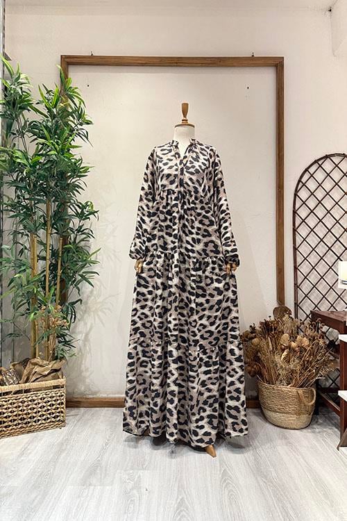 LEOPAR KATLEYA ELBİSE
