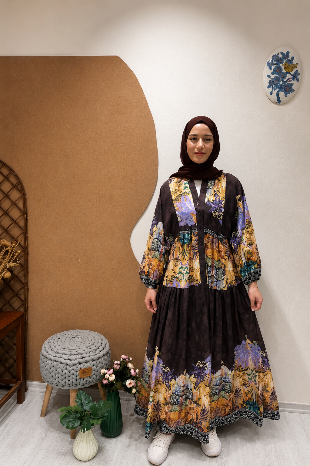 SAHRA ELBİSE Siyah
