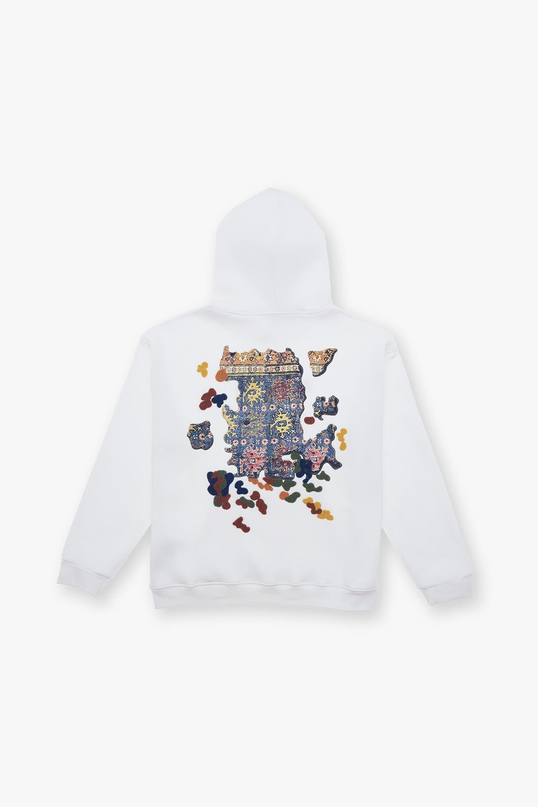 Authentic Oversize Sweatshirt Kadın Ekru