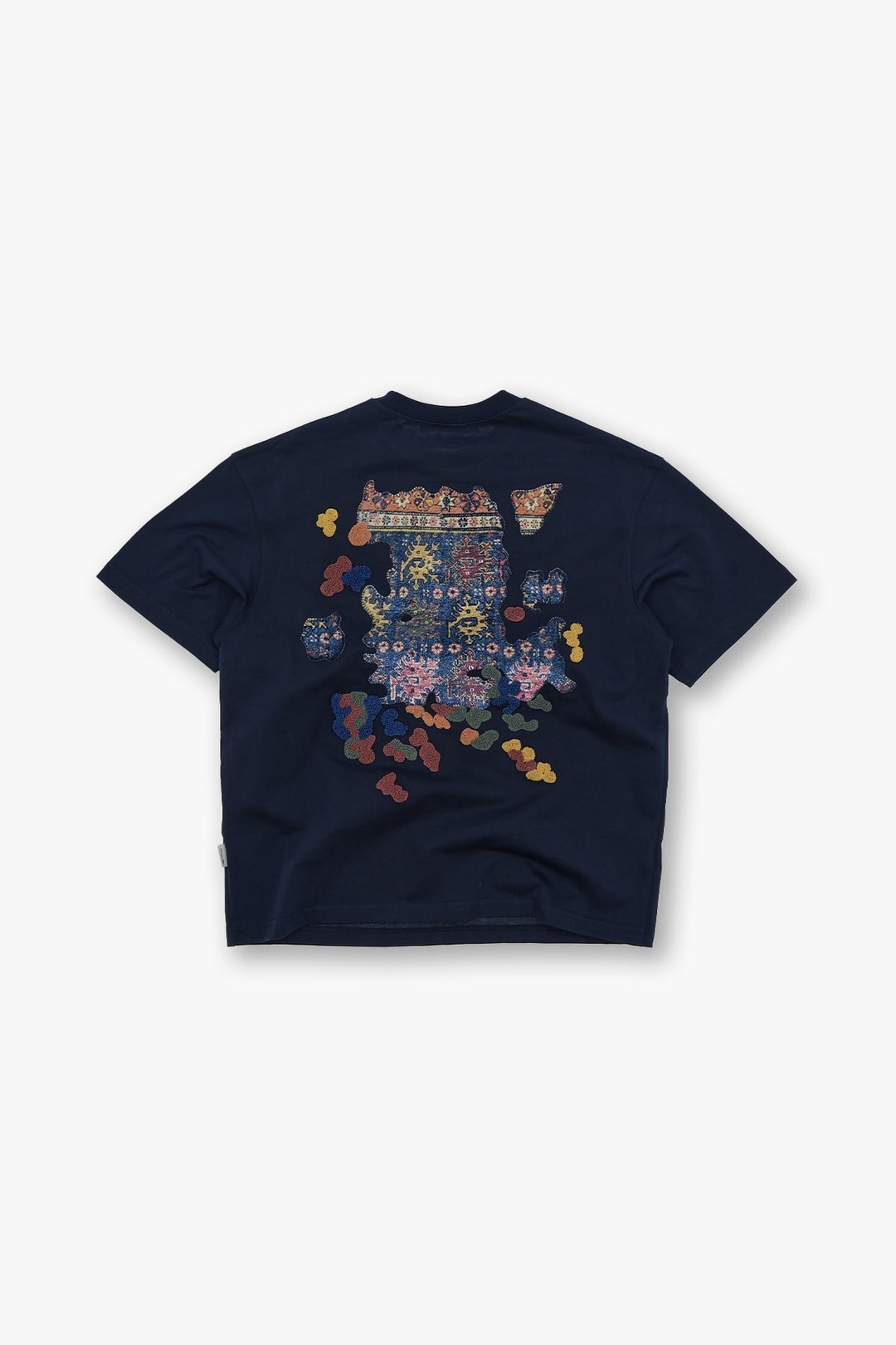 Authentic Oversize Tişört Kadın Lacivert