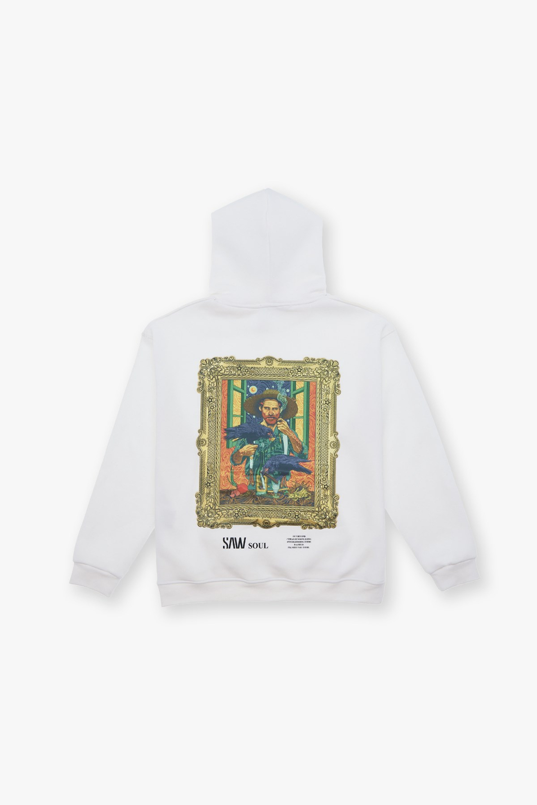 Beyond the Frame Oversize Sweatshirt Erkek Ekru