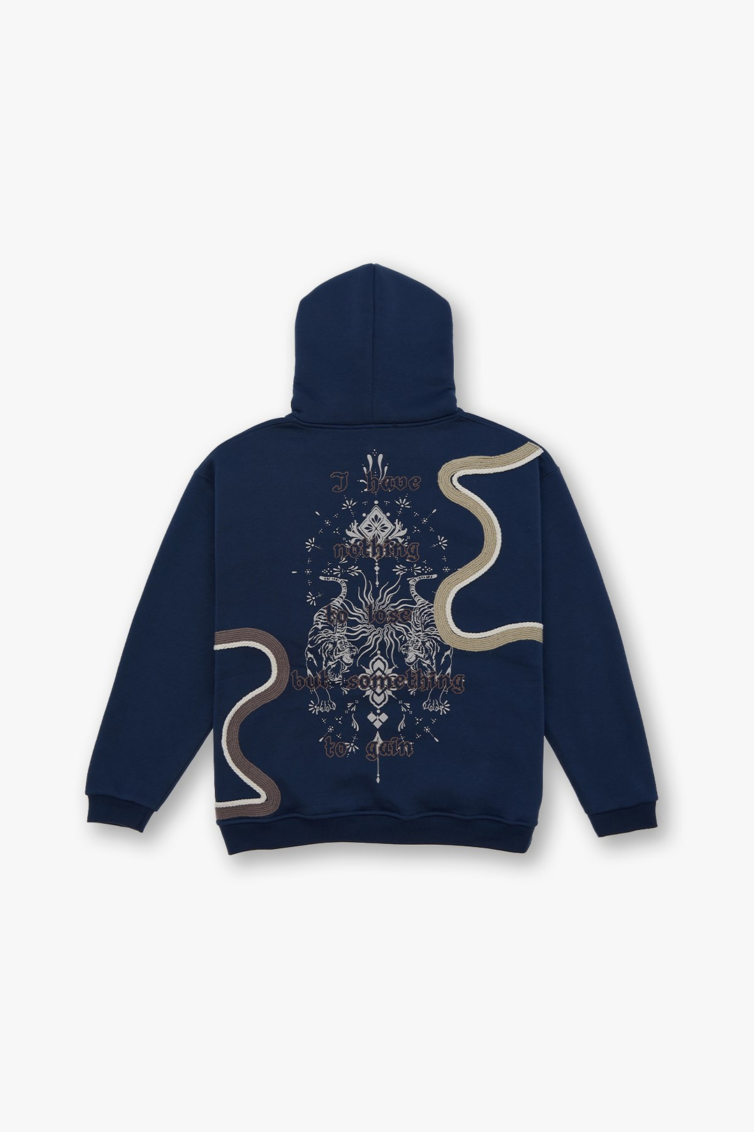 Nothing to Lose Oversize Sweatshirt Erkek İndigo