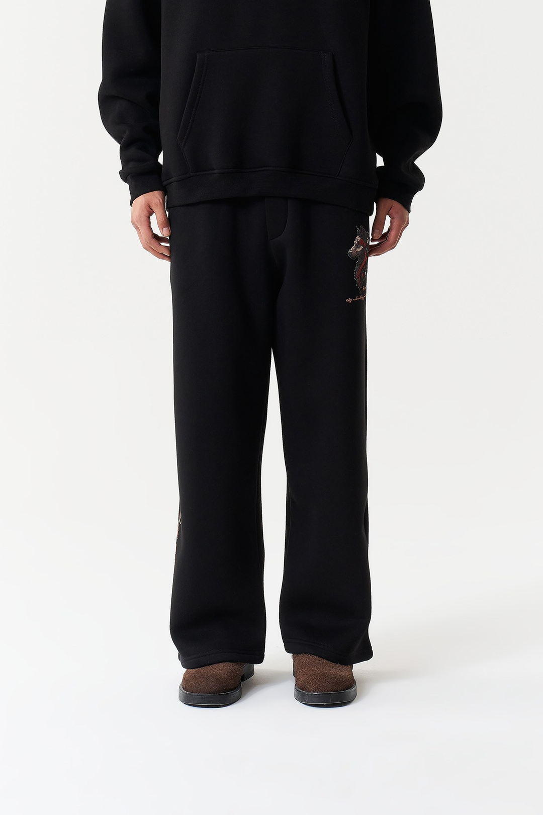 Relentless Instinct Regular Fit Erkek Eşofman Altı Siyah