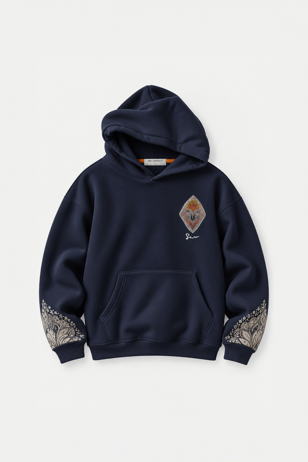 Anatolia Oversize Erkek Sweatshirt Lacivert