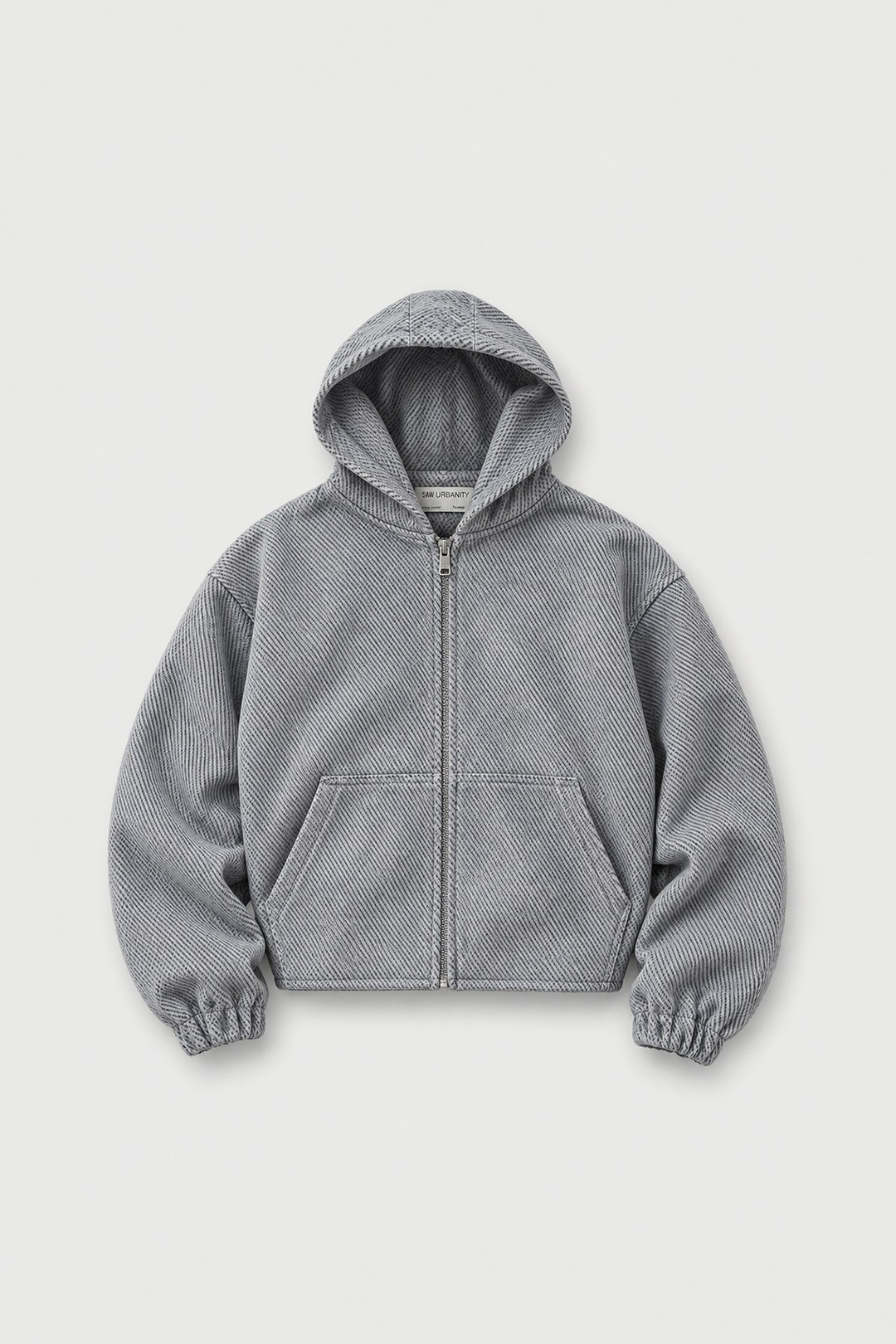 Arctic Structure Oversize Erkek Ceket Gri