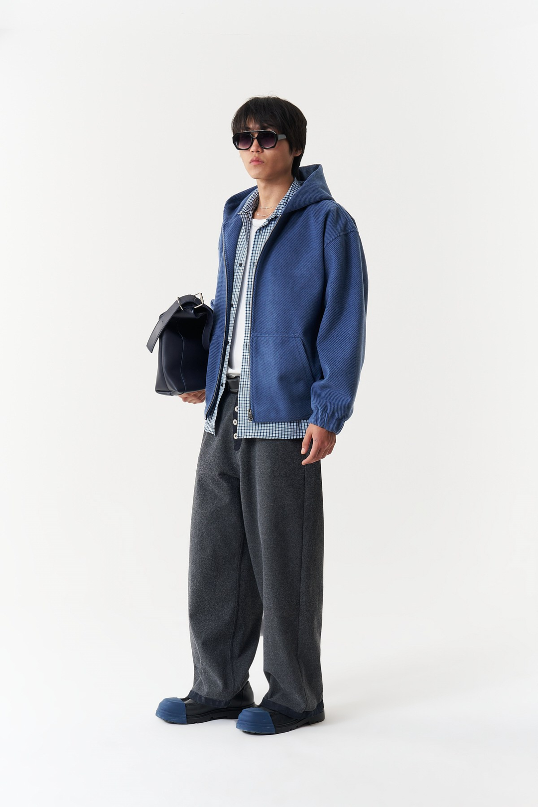 Arctic Structure Oversize Erkek Ceket İndigo