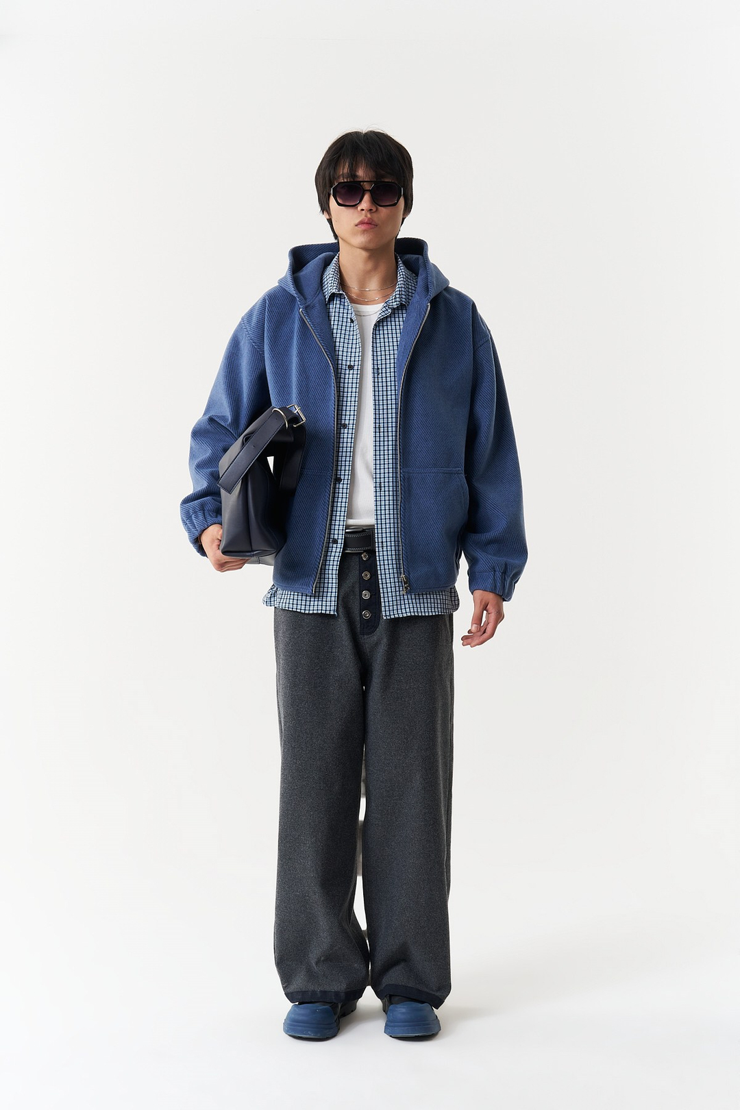 Arctic Structure Oversize Erkek Ceket İndigo