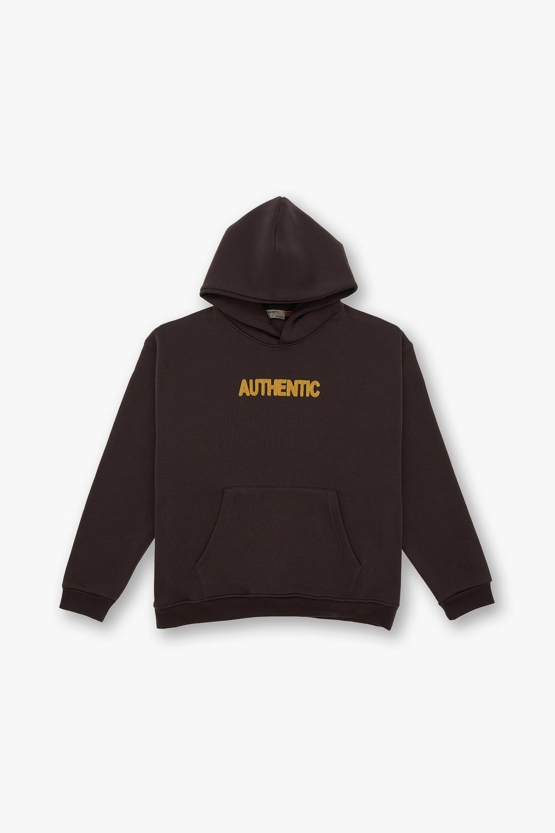 Authentic Oversize Sweatshirt Erkek Kahverengi