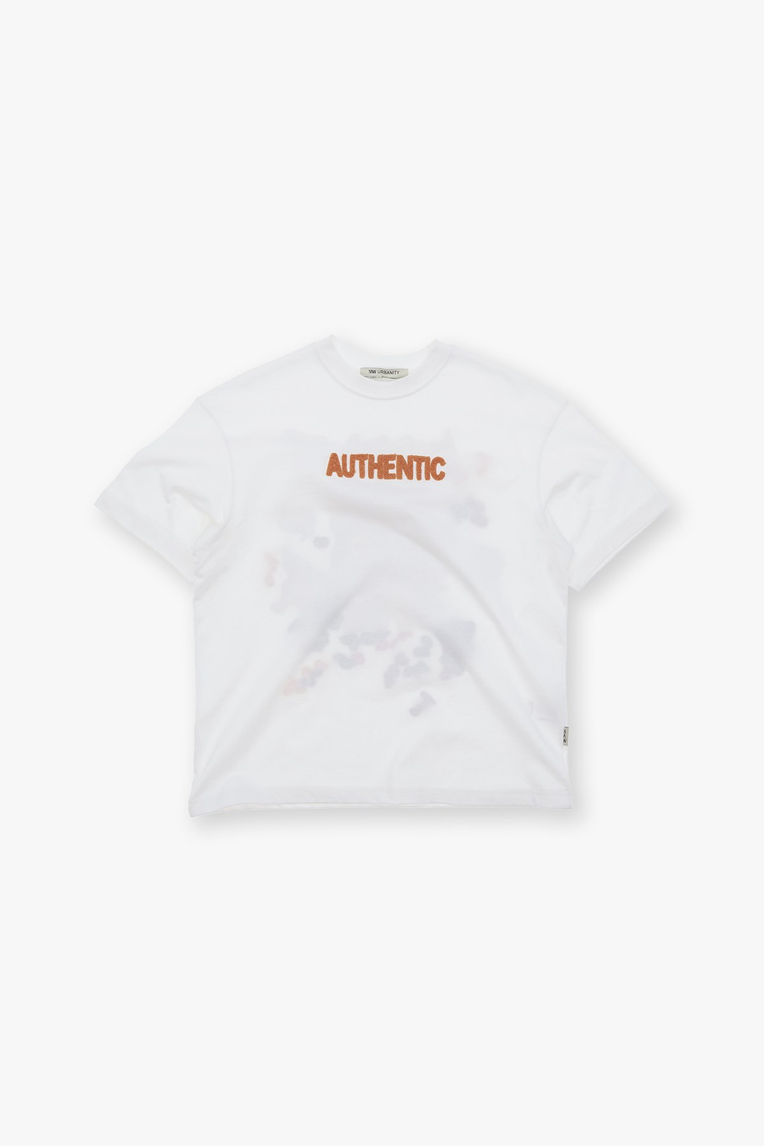 Authentic Oversize Tişört Kadın Ekru
