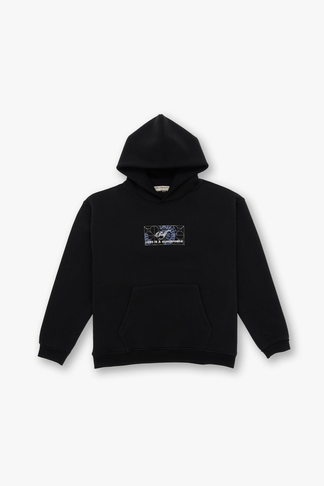 Be Good To Yourself Oversize Sweatshirt Erkek Siyah