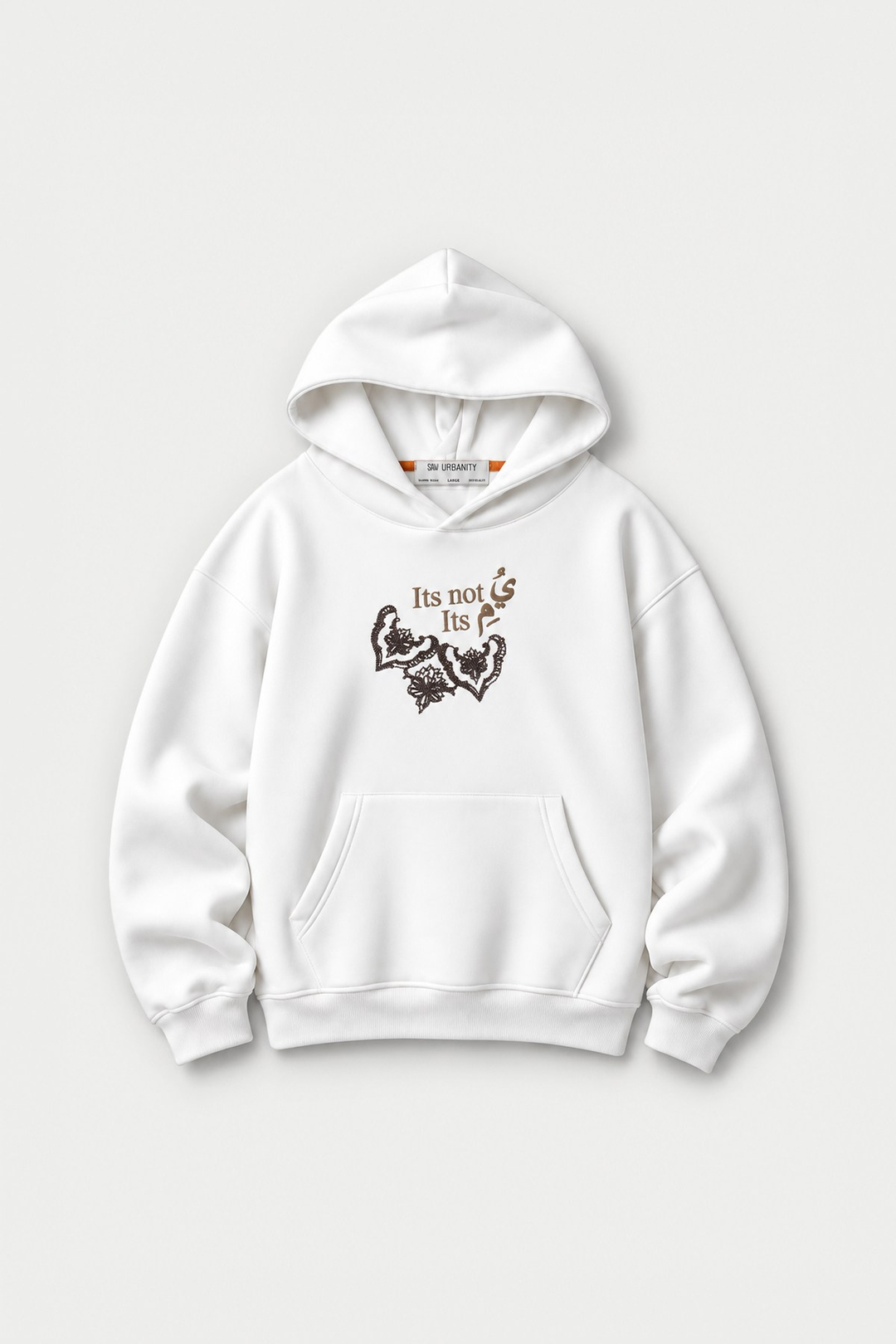 Beyond the Self Oversize Erkek Sweatshirt Ekru