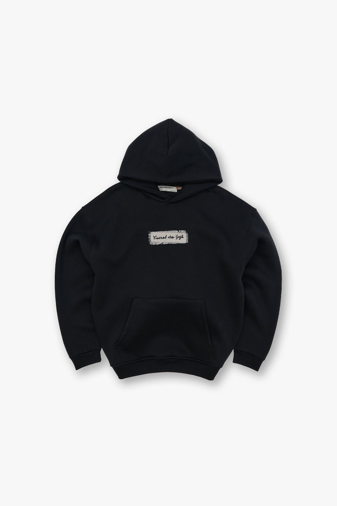 Blooming Canvas Oversize Sweatshirt Erkek Siyah