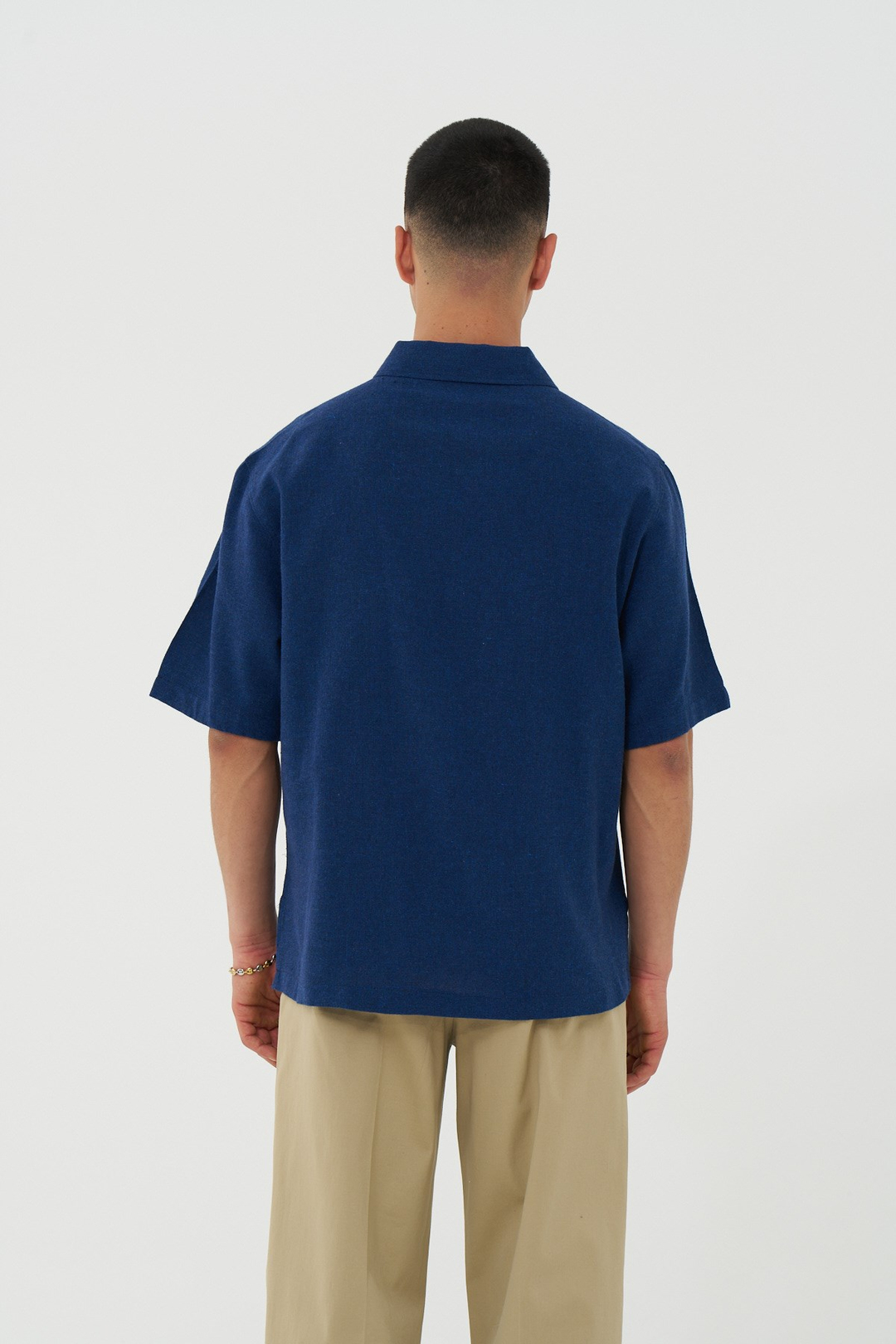 Core Regular Fit Erkek Gömlek İndigo