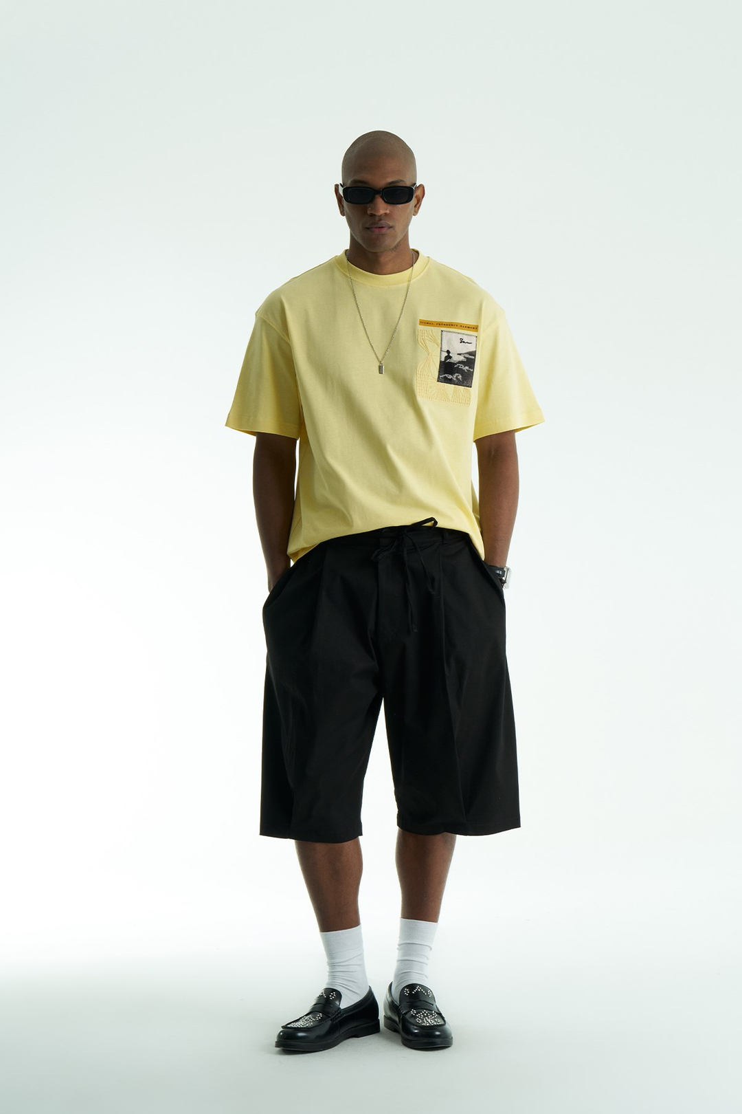 Easen Relaxed Fit Erkek Şort Siyah