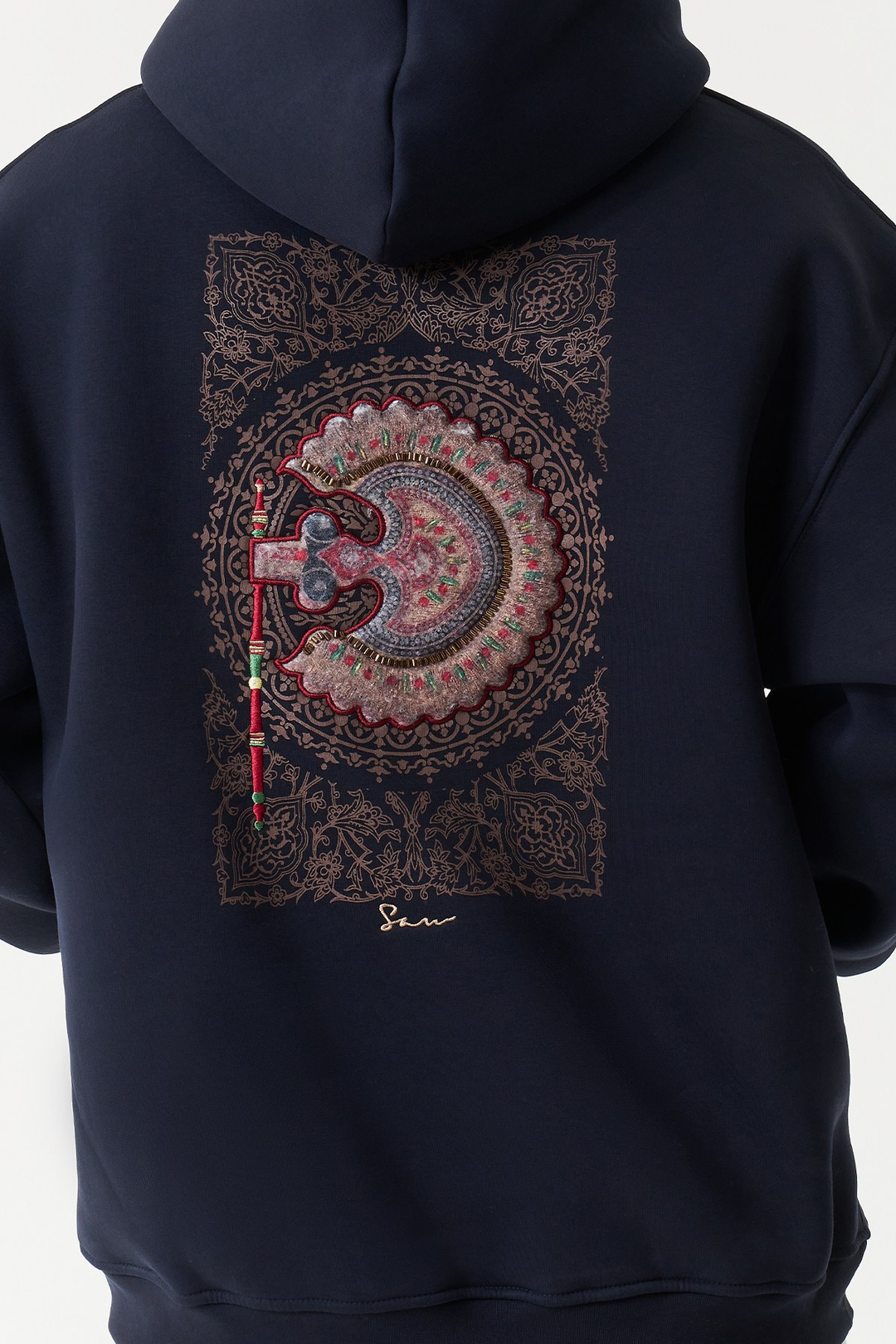 Imperial Relic Oversize Erkek Sweatshirt Lacivert