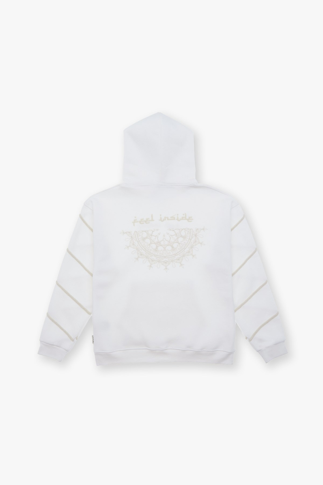 Inner Flow Oversize Sweatshirt Erkek Ekru
