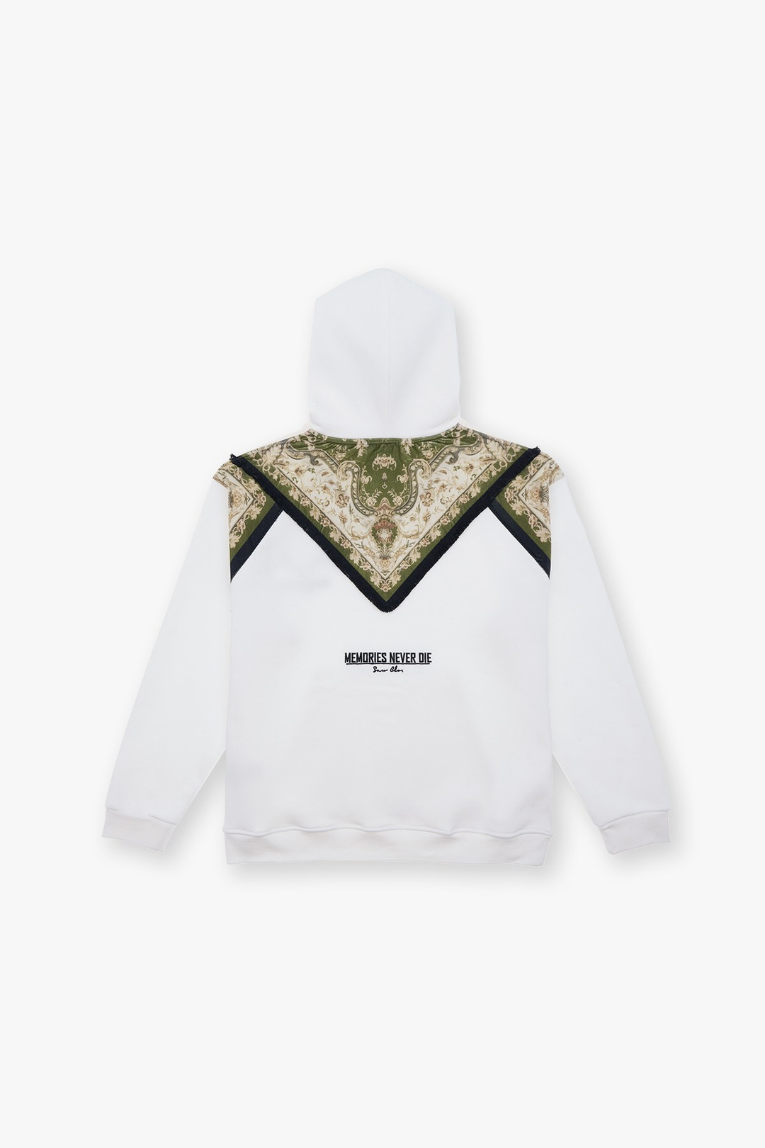 Memories Never Die Oversize Sweatshirt Kadın Ekru