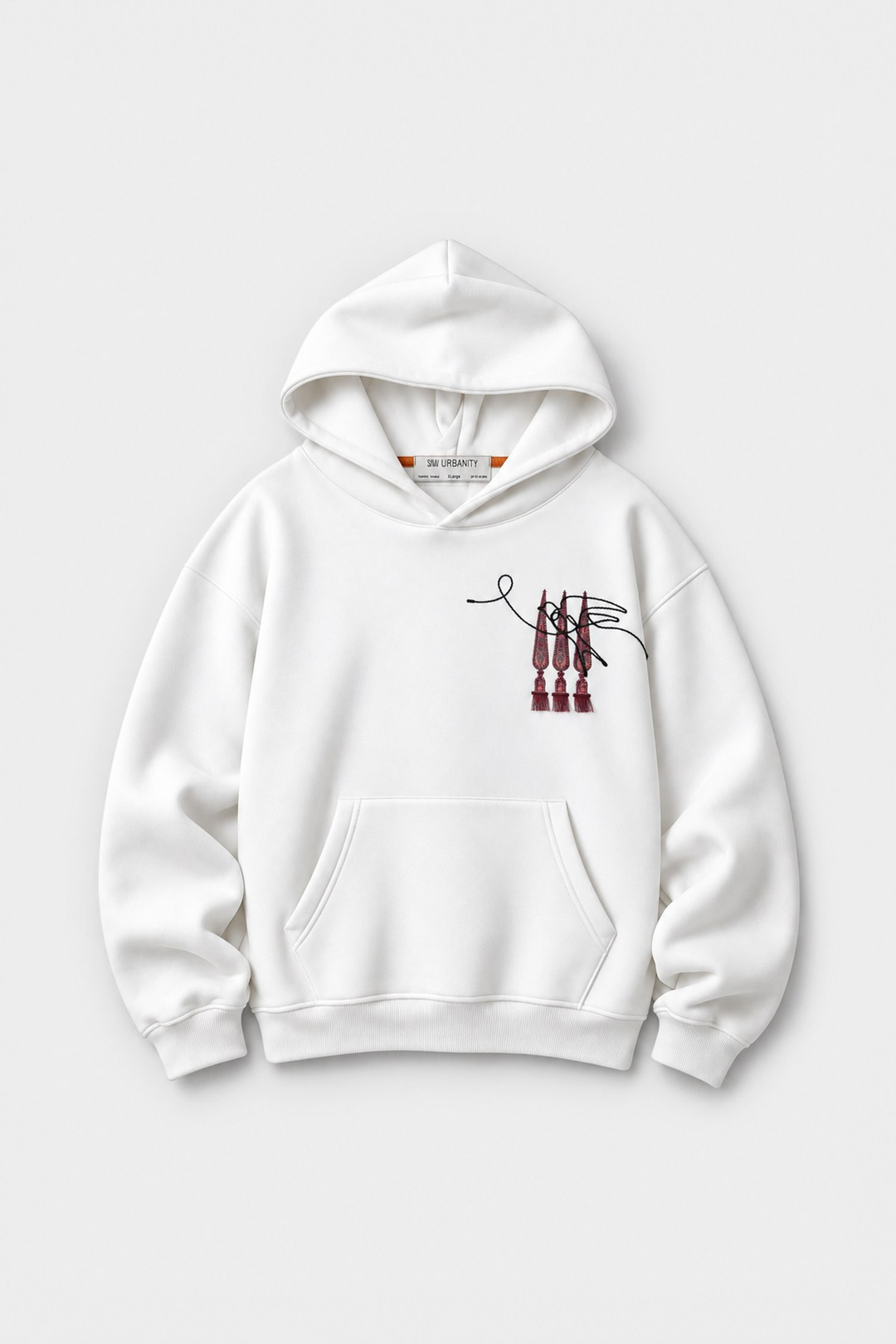 Oriental Legacy Oversize Erkek Sweatshirt Ekru