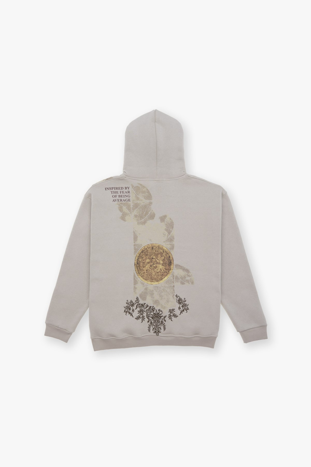 Realistic Oversize Sweatshirt Erkek Stone