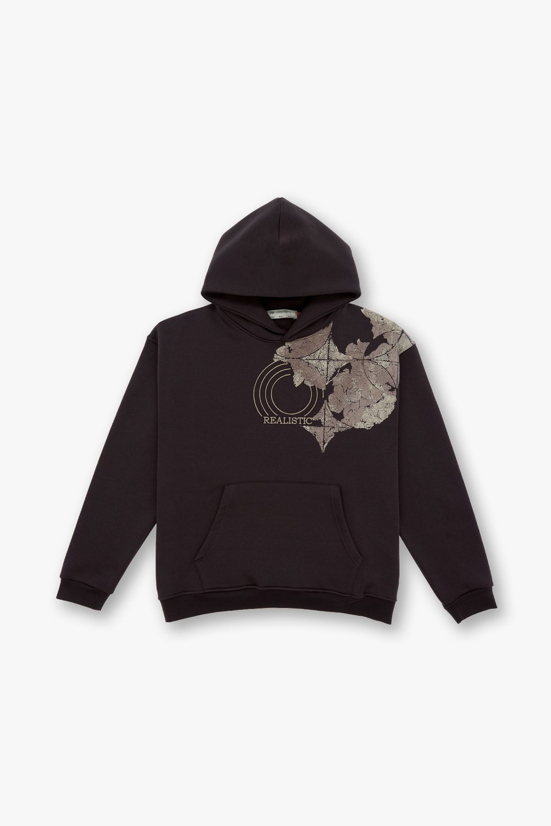 Realistic Oversize Sweatshirt Kadın Kahverengi