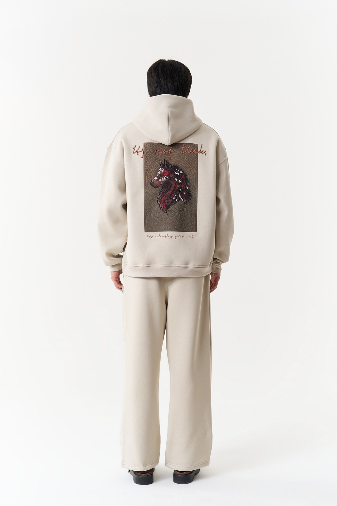 Relentless Instinct Oversize Erkek Eşofman Altı Stone
