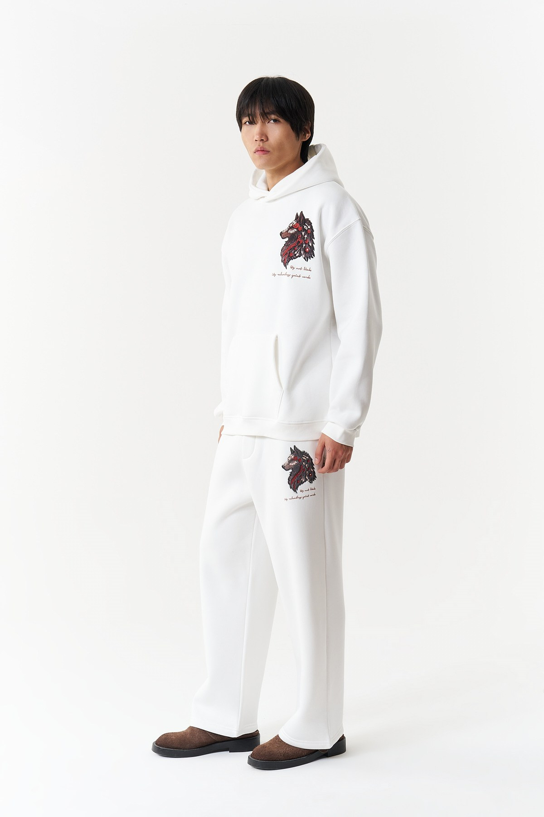 Relentless Instinct Oversize Erkek Sweatshirt Ekru