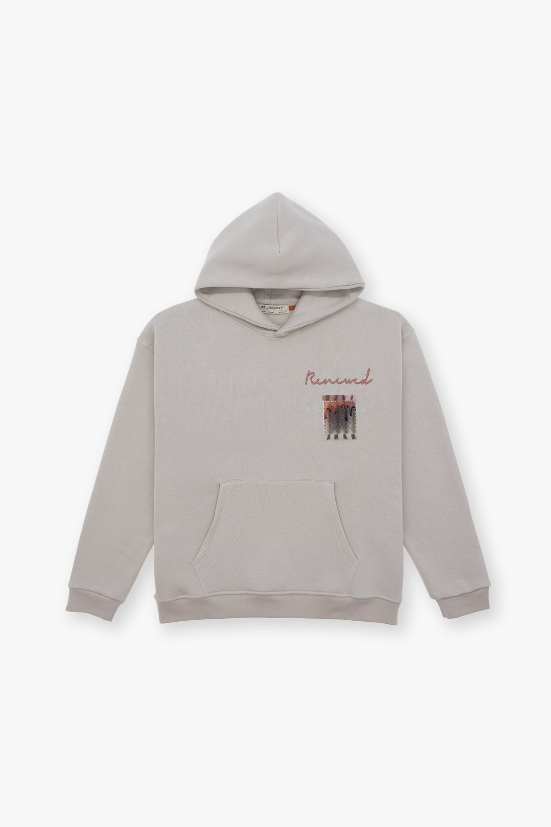 Renewed Flow Oversize Sweatshirt Erkek Stone