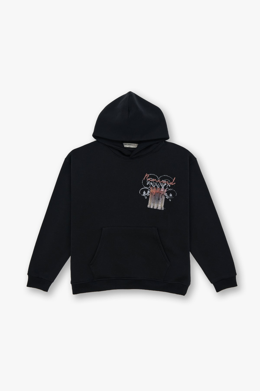 Renewed Flow Oversize Sweatshirt Kadın Siyah