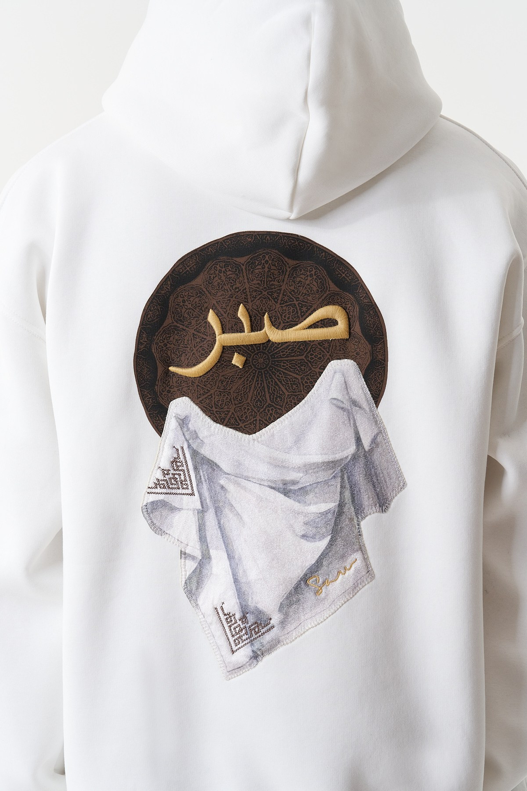 Sabr Heritage Oversize Erkek Sweatshirt Ekru