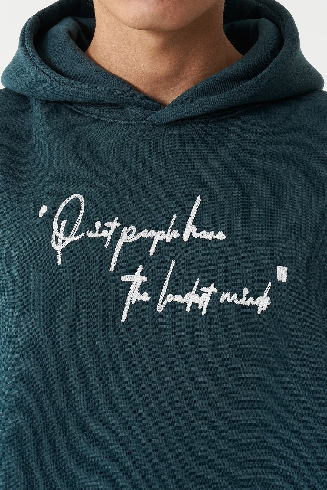 Silent Intensity Oversize Erkek Sweatshirt Yeşil