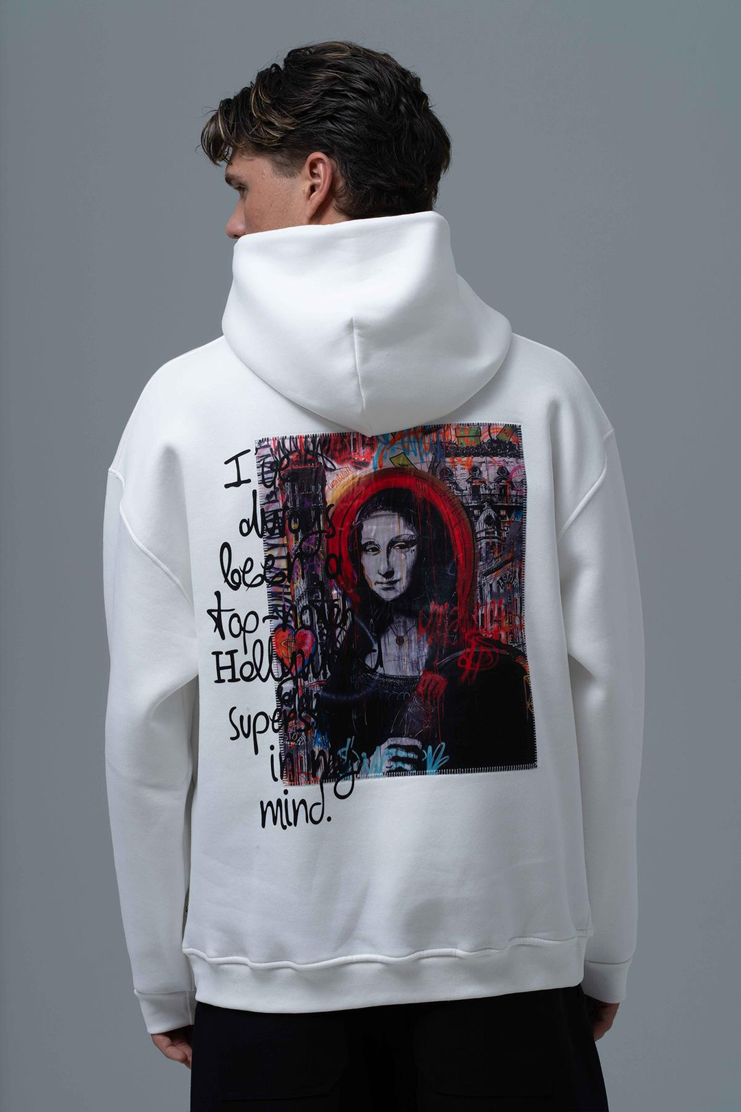 Top-Notch Oversize Sweatshirt Erkek Taş