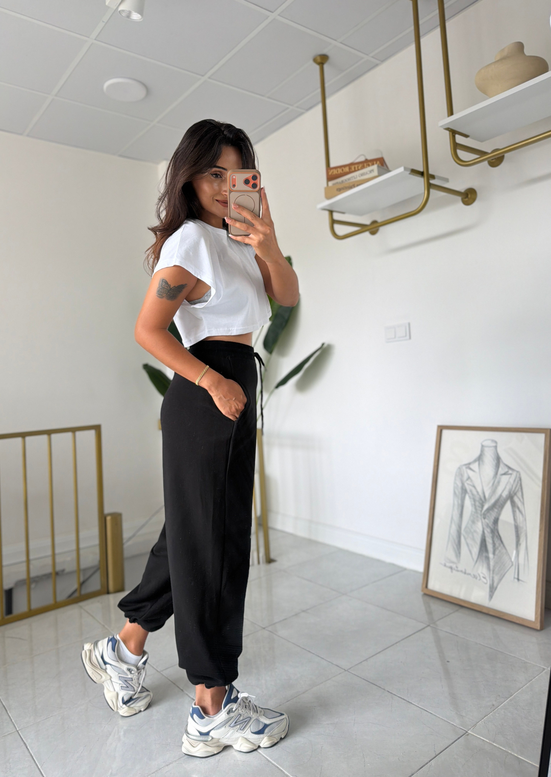 Bershka Model Eşofman Altı Siyah