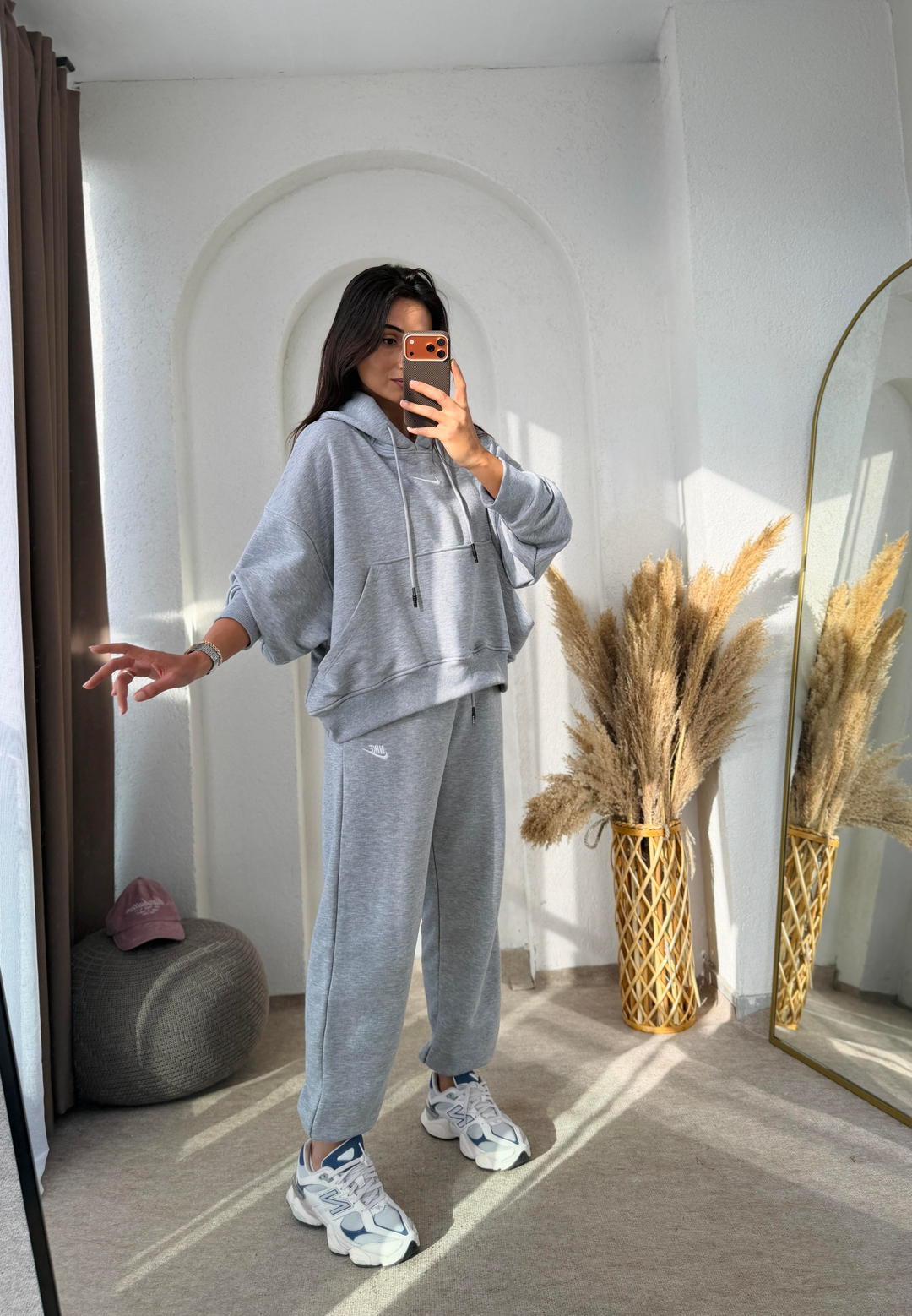 Marka Model Eşofman Takım Gri 