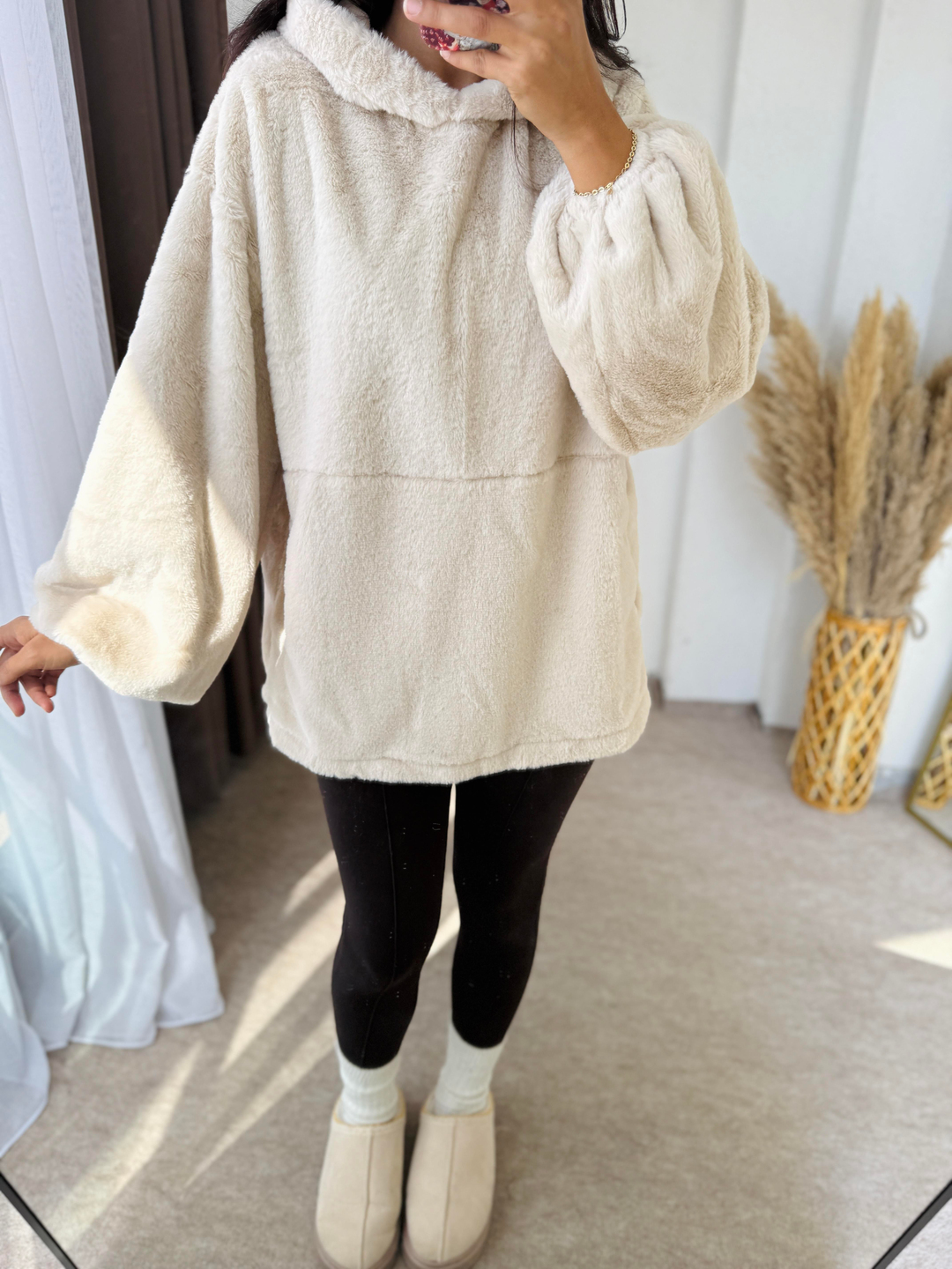 Massimo Peluş Sweat Krem