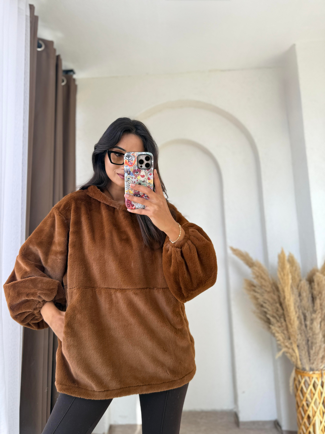 Massimo Peluş Sweat Taba