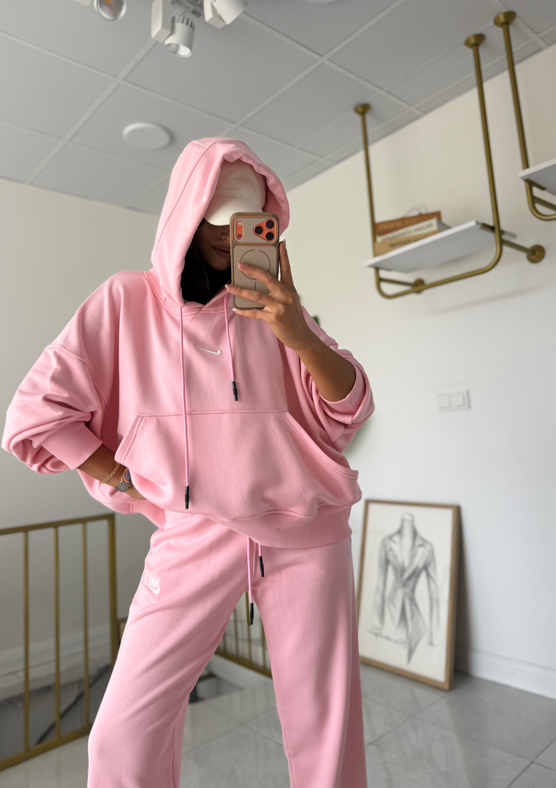 Nora Oversize Takım Tozpembe