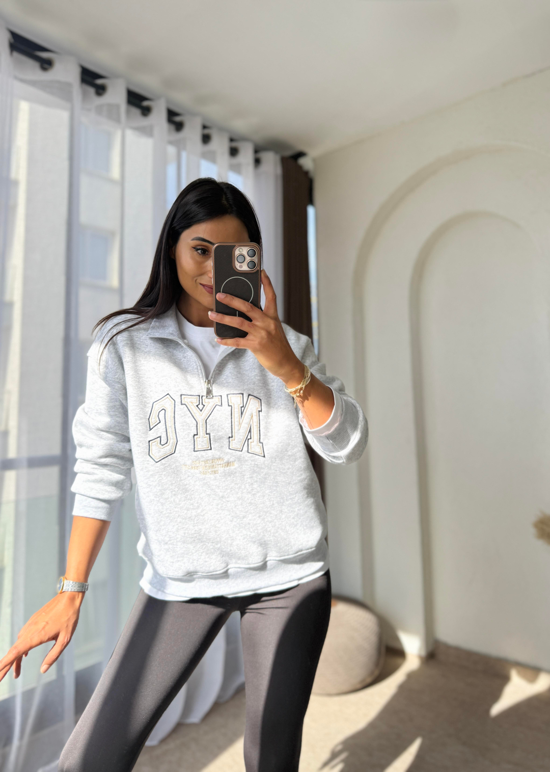 Nyc Sweatshirt Karmelanj